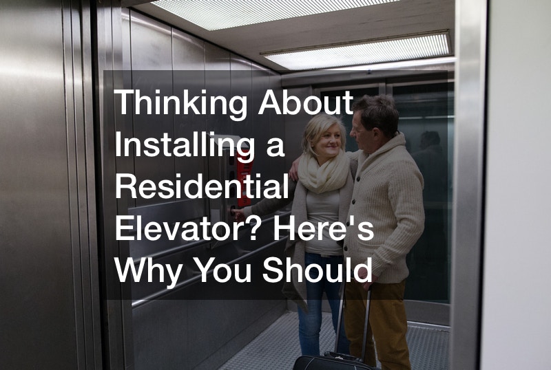 home elevator ideas