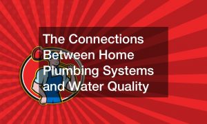 The Connections Between Home Plumbing Systems and Water Quality