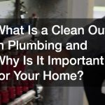 plumbing pipes and a plumber