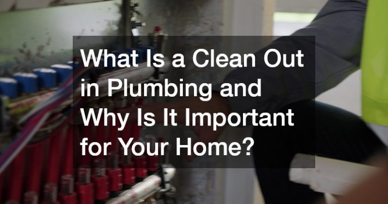 plumbing pipes and a plumber