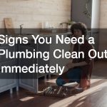 a homeowner calling for help with her plumbing issue