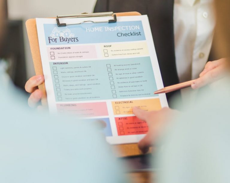 home inspection checklist