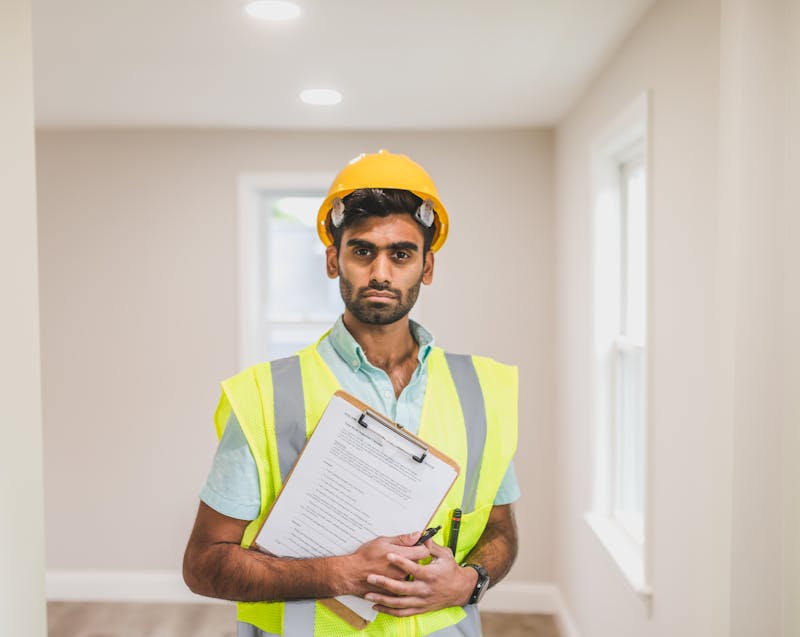 a home inspector
